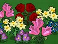 Blooming garden